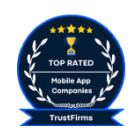 Trustfirms Awards - Top rated mobile app development