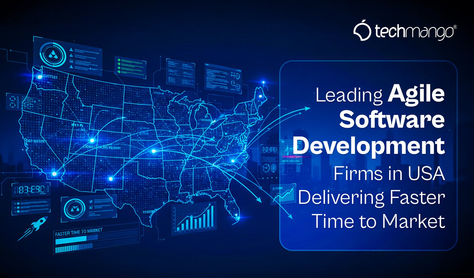 Leading 10 Agile Software Development Firms in USA Delivering Faster Time to Market