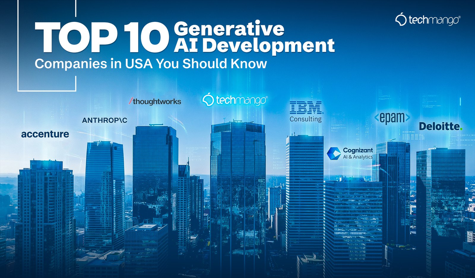 Top 10 Generative AI Development Companies USA 2026