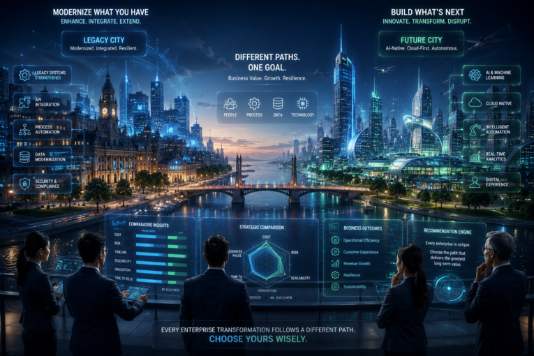 Bespoke Development vs Legacy Modernization Bespoke Development vs Legacy Modernization