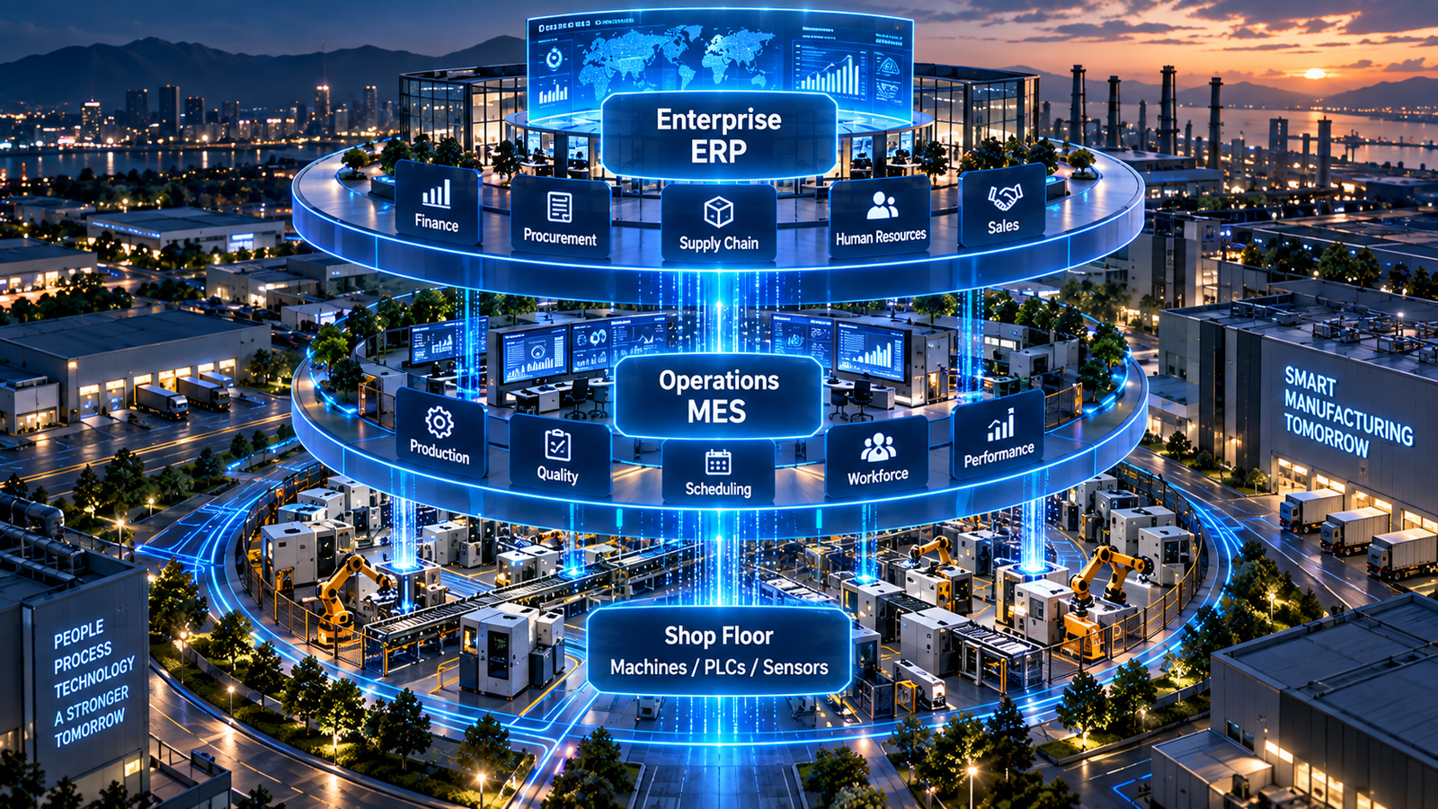 MES vs ERP